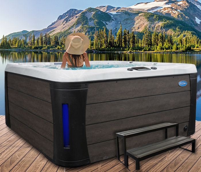Calspas hot tub being used in a family setting - hot tubs spas for sale Manteca